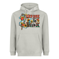 Moon Dust refuse to sink Heavyweight Hoodie - Zillion Design Studio
