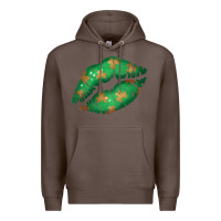 Coffee St. Patrick's Day Lip Premium Hoodie - Jasminsmagicworld