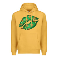Mustard St. Patrick's Day Lip Premium Hoodie - Jasminsmagicworld