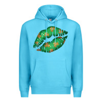 Ocean Blue St. Patrick's Day Lip Premium Hoodie - Jasminsmagicworld