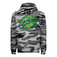 Slate Camo St. Patrick's Day Lip Premium Hoodie - Jasminsmagicworld
