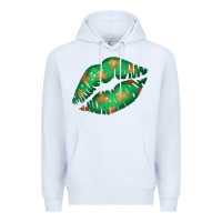 White St. Patrick's Day Lip Premium Hoodie - Jasminsmagicworld