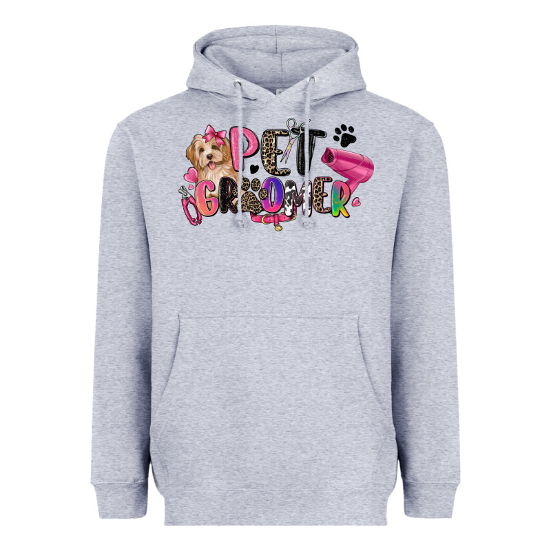 Pet Groomer Heavyweight Hoodie by Zillion Design Studio | Teevron