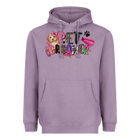 Lavender pet groomer Heavyweight Hoodie - Zillion Design Studio