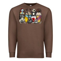 Chestnut cartoon characters coffee cups Premium Sweatshirt - Zillion Design Studio