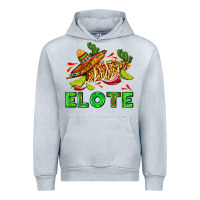 Heather Grey Elote corn sombrero lime and  cactus Urban Hoodie - AdoDesignShop