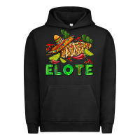 Pigment Black Elote corn sombrero lime and  cactus Urban Hoodie - AdoDesignShop
