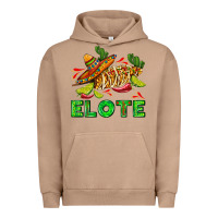 Pigment Burro Elote corn sombrero lime and  cactus Urban Hoodie - AdoDesignShop