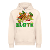 Sandshell Elote corn sombrero lime and  cactus Urban Hoodie - AdoDesignShop