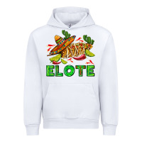White Elote corn sombrero lime and  cactus Urban Hoodie - AdoDesignShop