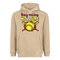 Mushroom busy raising ballers softball Heavyweight Hoodie - texasbilliewilder