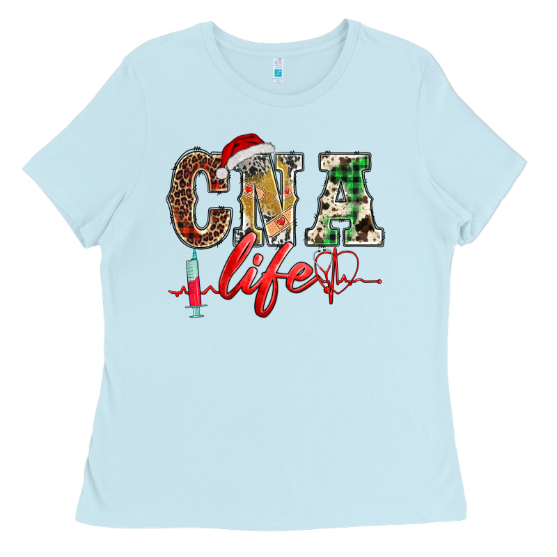 Christmas Certified Nurse  Assistant Life Ladies Tee by BarkalooDesign | Teevron