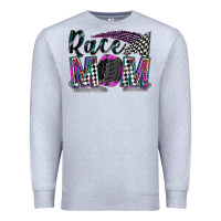 Heather Grey race mom Premium Sweatshirt - Zillion Design Studio