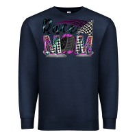 Navy race mom Premium Sweatshirt - Zillion Design Studio