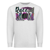 Oatmeal Heather race mom Premium Sweatshirt - Zillion Design Studio