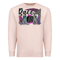 Pale Pink race mom Premium Sweatshirt - Zillion Design Studio