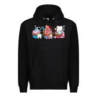 Black dental cupcakes Premium Hoodie - AdoDesignShop