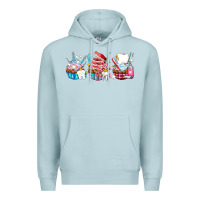 Blue Mist dental cupcakes Premium Hoodie - AdoDesignShop