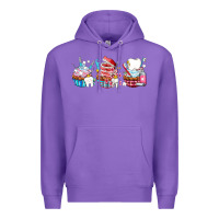 Purple dental cupcakes Premium Hoodie - AdoDesignShop