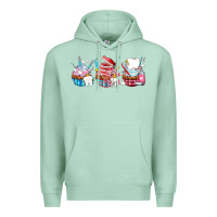 Seafoam dental cupcakes Premium Hoodie - AdoDesignShop