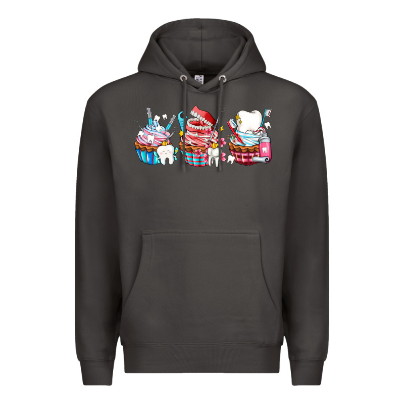 Dental Cupcakes Premium Hoodie by AdoDesignShop | Teevron