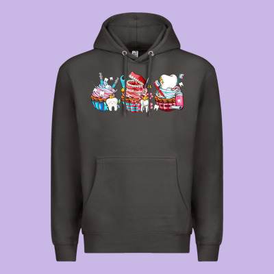 Dental Cupcakes Premium Hoodie Designed By Adodesignshop