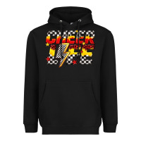 Black cheer life Heavyweight Hoodie - texasbilliewilder