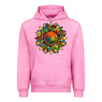 Fuchsia Pink autism awareness cowhide leopard sunflower Urban Hoodie - Artiststas
