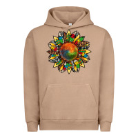 Pigment Burro autism awareness cowhide leopard sunflower Urban Hoodie - Artiststas