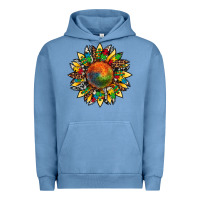 Pigment Pebble Blue autism awareness cowhide leopard sunflower Urban Hoodie - Artiststas
