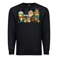 Black pet groomer coffee cups Premium Sweatshirt - Zillion Design Studio
