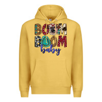 Antique Gold boom boom baby Premium Hoodie - Artiststas