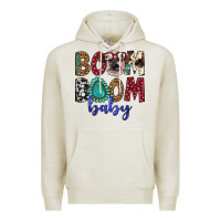 Oatmeal Heather boom boom baby Premium Hoodie - Artiststas
