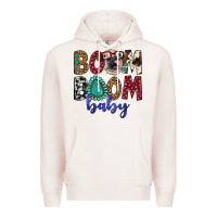 Pale Pink boom boom baby Premium Hoodie - Artiststas
