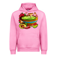Fuchsia Pink guacamole Urban Hoodie - AdoDesignShop