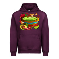 Mauve Wine guacamole Urban Hoodie - AdoDesignShop