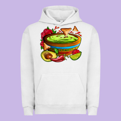 Guacamole Urban Hoodie Designed By Adodesignshop