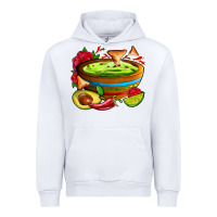 White guacamole Urban Hoodie - AdoDesignShop