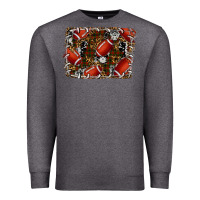Charcoal Heather christmas football Premium Sweatshirt - RanaPortraitStore