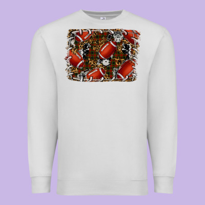Christmas Football Premium Sweatshirt Designed By Ranaportraitstore