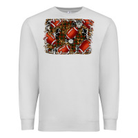 Dove Grey christmas football Premium Sweatshirt - RanaPortraitStore