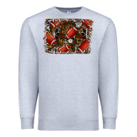 Heather Grey christmas football Premium Sweatshirt - RanaPortraitStore