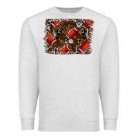 Oatmeal Heather christmas football Premium Sweatshirt - RanaPortraitStore