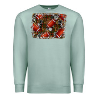 Seafoam christmas football Premium Sweatshirt - RanaPortraitStore