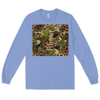 Colony Blue camouflage mama Long Sleeve Tee - BarkalooDesign