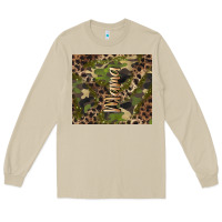 Mushroom camouflage mama Long Sleeve Tee - BarkalooDesign