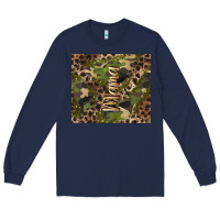 Navy camouflage mama Long Sleeve Tee - BarkalooDesign