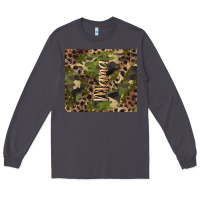 Smoke camouflage mama Long Sleeve Tee - BarkalooDesign