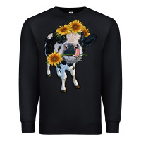 Black heifer cow Premium Sweatshirt - RanaPortraitStore