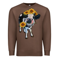 Chestnut heifer cow Premium Sweatshirt - RanaPortraitStore